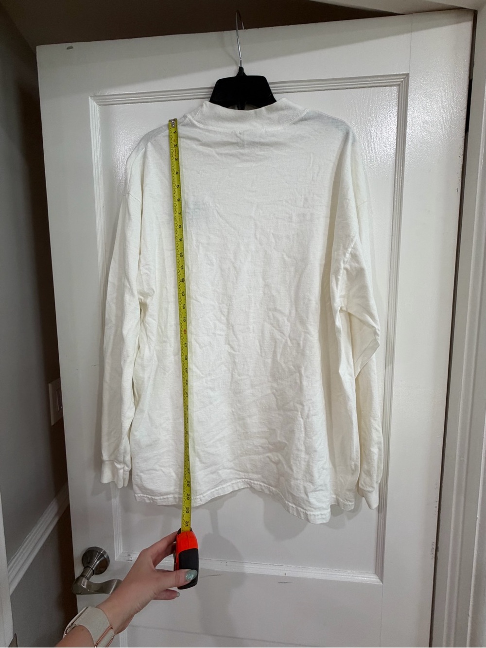 NFL White Tee turtle neck with jaguars logo - Picture 6 of 7